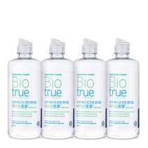 바슈롬 바이오 트루 렌즈 보존액, 300ml, 4개