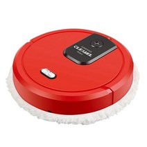 물걸레청소기 스팀 무선 업소용 유선 자동 자취방 진공 고온 핸디 소형 원룸, Red