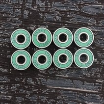 WONIBEAR 8PCS 스케이트보드 롱보드 S608 ABEC-11 고속 베어링_01, WNB 01-06 그린