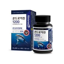 라이즈 프리미엄 콘드로이친 Q 하루한알 콩드로이친 콘드로이치 콘드로이칭 큐 상어연골분말 어골칼슘 보스웰리아 추출분말 백수오 추출분말 성인 남성 여성 어르신 부모님, 4개, 60정