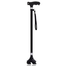 new old man walking stick telescopic canes t handle baston Elder stable crutch no slip pole 폴딩 하이킹 노, 빛이 있는 e 스타일