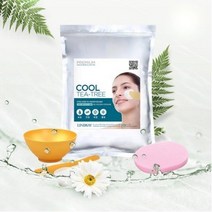 린제이 티트리 모델링팩(피부관리샵 사용) 1kg+고급 황금 팩도구 3종세트+핑크해면, 쿨티트리+팩도구3종세트+해면, 팩도구 3종세트+해면