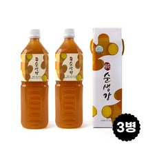 문경몰 순수 국내산 생강원액 무설탕 순생강 선물세트, 국내산 순생강원액 1000ml 3병