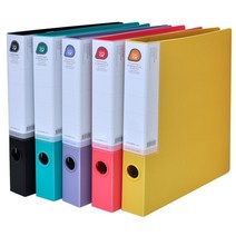 알파(ALPHA) 인덱스D링바인더 3공 AD933 A4 3cm, [4001620]분홍