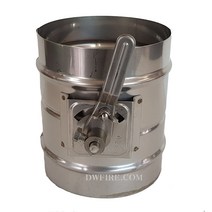 스텐연통 담파/뎀퍼, 150mm 담파 (흑관)