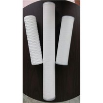 여과필터 20인치(500mm) 25개(1박스) 하우징필터 마이크로필터 와운드필터 카본필터 멜트브라운, 와운드필터 500mm/10