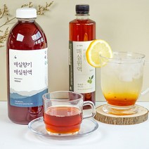 국내산 하동 매실로 만든 자연발효 매실청 매실액, 매실액 선물세트 1kg(500g*2)