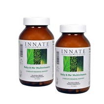 이네이트 베이비 & 미 멀티비타민 120 타블렛 INNATE Response Formulas Baby & Me Multivitamin, 2개