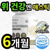 식약처 인증 메스틱 HACCP 인증 위 건강 매스틱 영양제 식이섬유 천연 도움 유산균 유상균 히알루론산 히아루론산 메스틱 메스딕 매스딕 노인 어르신 부모님 직장인, 3개 (45400원 할인), 60정 (2개월 분)