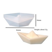 양초만들기재료 선인장 아로마 양초 실리콘 금형 DIY 시뮬레이션 다육이 장식품 석고 홈 공예 도구 만들, 10 Paper Boat