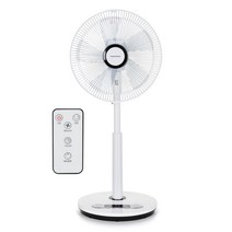 대웅모닝컴 초미세풍 발터치 리모컨 선풍기 DWF-KL140C, DEF-KL140C