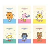 카카오프렌즈 해피모먼트 신학기 무선제본 노트 네오 1개입, 상세페이지 참조, 상세페이지 참조