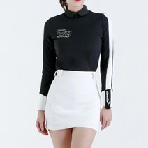 여성 골프웨어 긴팔 기모 겨울 상의 티셔츠