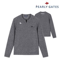 파리게이츠 골프 pearlygatesgolf남성 슬릿넷 티셔츠 P511A1TR015_BK, 005, BK