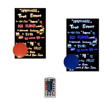 T0형광 칠판 led 배너 카페 입간판 안내판 네온 보드1, 네온보드 40-60