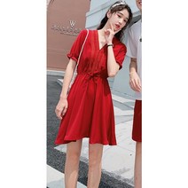휴양지커플룩 커플시밀러룩 신혼여행룩 제주도 신혼 허니문 미니멀 슬림픽 브이넥 원피스