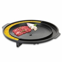 고기 불판 구이판 닭갈비판 계란찜 그릴팬 37cm, 단품
