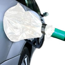 전기차 충전커버 방수 덮개 자동차 케이블 충전 플러그 커버 적합 ev 기 ev 기 코브, 투명한