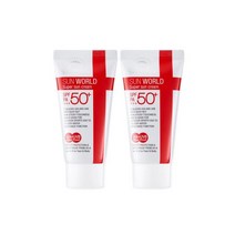 썬월드 수퍼 기능성 선크림 50ml 2개 SPF50+ PA+++ 워터프루프