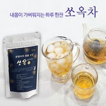 준영이의미모공장 뱃살 체지방분해차 쏘옥티 쏘옥차 1봉 15티백 또는 5봉 75티백, 쏘옥차 5봉 75T