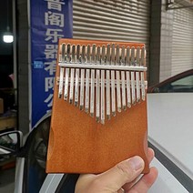 17 키 불 칼림바 미니 엄지 피아노 고품질 마호가니 바디 엠비라 악기 기계 30 키 최고의 품질과 가격, brown nude piano