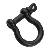 블랙 U 앵커 샤클 스크류 핀 1 개 파라코드 팔찌 버클 액세서리 야외 도구 생존 로프 피팅, 07 Style 7, 07 Style 7