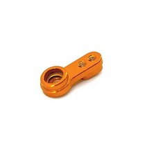 클락션 FMS FCX24 124 RC 크롤러 자동차 교체 액세서리 용 1 PCS 금속 서보 암 혼 레드, [01] YELLOW, 01 YELLOW