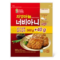 [푸른들마켓][롯데] 의성마늘너비아니 600g(560g+40g), 단품