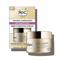 RoC레티놀Correxion Max 데일리 Hydration 안티에이징 데일리 페이스 모이스쳐라이져 위드 Hyaluronic Acid 오일 프리 스킨케어크림 포 Fine Line