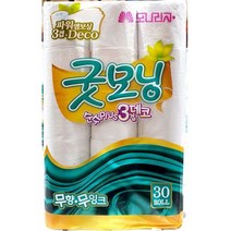 물에잘녹는 두루마리휴지 용품 모나리자 굿모닝 3겹 화장지 25m 30롤 먼지없는 비데용 코스트코 홈쇼핑, 상세페이지 참조, 본상품선택