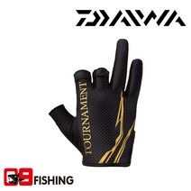 다이와 토너먼트 방한 3컷 겨울 낚시 장갑 DG-1022TW, 라이트그레이