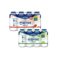 매일바이오 썬화이버 130ml 2종 총8개/(사과4개입+샤인머스캣4개입)/냉장혼합무배