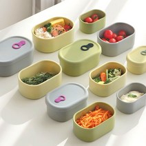 실리콘 도시락통 냉동냉장 전자레인지 밀폐용기 국산 예쁜 도시락통, 라임, 650ml
