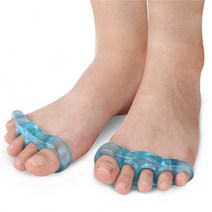 [DM] 끼우는 실리콘 발가락링 2쌍 발가락분리 불편함감소, S(2쌍)