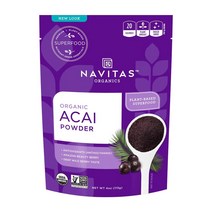 Navitas 나비타스 Acai Powder 아사이 파우더 113g, 1팩