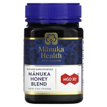 마누카 헬스 꿀 혼합물 MGO 30+ 500g 1.1lb, 1.1 파운드