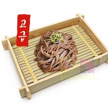 고급 직사각 대나무 모밀판 (메밀국수 소바 모밀접시 튀김 받침 일식), 27x17x4cm
