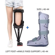 핸즈프리목발 재활용목발 지지대 프리 워킹 에이즈 무릎 워커 싱글 레그 텔레스코픽 보조 스틱 다리 이동성 지원 AliExpress, LEFT FOOT CRUTCH 3