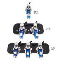 동일레져 나이스 자립발판용 3단 받침틀세트, 레드 3단{2104024125065}