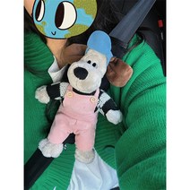 해외 직배송 단품 세트 선택형 귀여운 강아지 월레스와 그로밋 안전벨트 커버 인형 클립 쿠션 보호대 소품 검수 출고, CB.타입 세트(카메라 소품 없음)