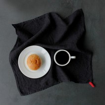 [바보사랑] 리노에리나 소프트마농 리투아니아 린넨 키친크로스 블랙[무드앙코르], 색상선택:프렌치옐로우, 상세 설명 참조