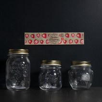 잼통 수제청병 과일청유리병 쨈병 보르미올리 콰드로자 1P 250 300 500, 250ml, 1개