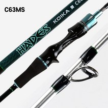 편집샵 털보낚시 바낙스 하데스 코이카 베이트로드/- C63MS, -