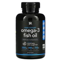 스포츠리서치 오메가3 피쉬오일 트리플스트렝스 1250mg 120정 소프트젤
