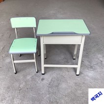 학교책상의자 학교의자 학생 책걸상세트, 싱글 의자 높이 75cm