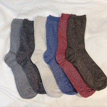 다판다 모던 글리터 골지 펄 반짝이양말