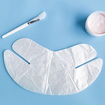 새로이 일회용 비닐 보습유지 케어 마스크 넥 커버 세트, 500매