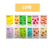 미샤 에어리 밀착 시트 마스크 10매 19g, 시어버터
