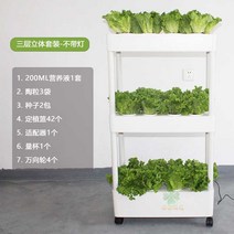 식물재배기 수경 재배기 가정용 실내 스마트팜 채소 야채 재배 상추 키우기 3단, A 수지, A 큰, A 3중물순환슈트