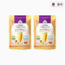 [티아시아] 요거트 라씨 망고 파우더 320g 2개, 단품